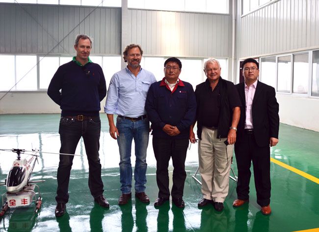 澳大利亞客商到全豐公司訪問并洽談原藥采購(gòu)